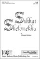 Sukkat Shelomekha SA choral sheet music cover